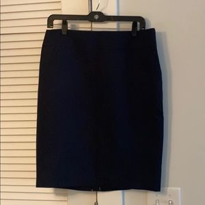 J.Crew Navy Pencil Skirt